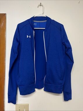 Under Armour Royal Blue Full-Zip Training Jacket